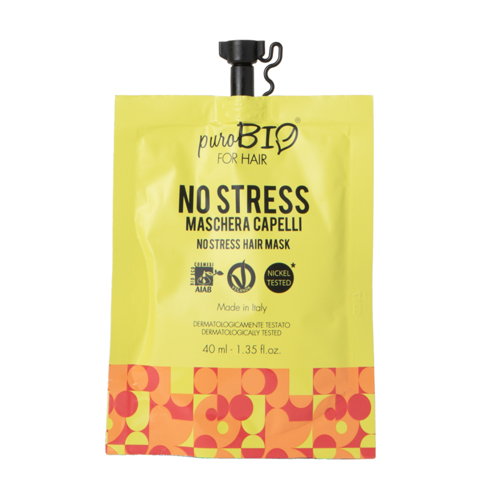 Маска для волосся PuroBio Cosmetics No Stress Hair Mask, 40 мл
