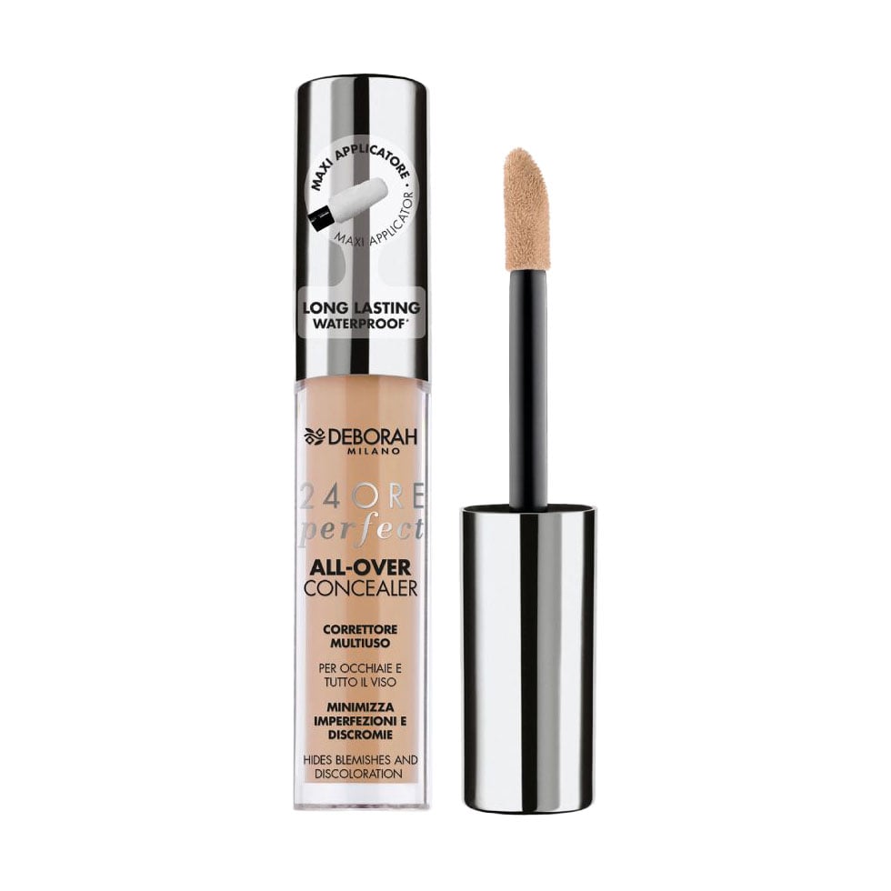 Уцінка! Водостійкий консилер для обличчя Deborah 24Ore Perfect All-Over Concealer 04 Apricot, 5.5 г
